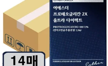 가성비 최고 여에스더 프로테오글리칸 2X  20박스  TOP5